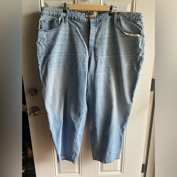 Universal Thread Women's Hi Rise 90's Baggy Jeans - Light Wash 5 Button Sz 26 - Picture 1 of 9